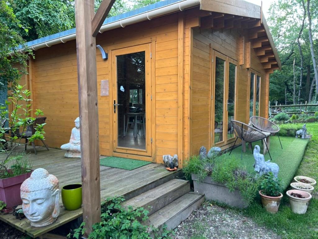 Gites Du Bois Des Perruches Saint-Vincent-des-Bois Exterior foto
