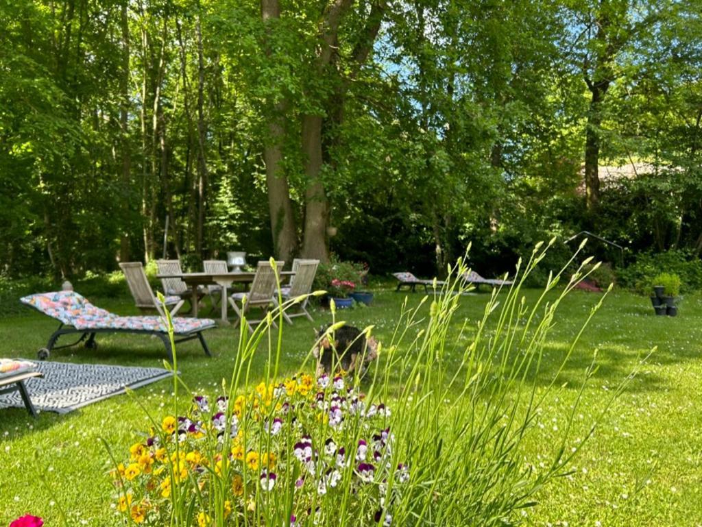 Gites Du Bois Des Perruches Saint-Vincent-des-Bois Exterior foto